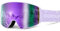 Odoland Skibrille Kinder Unisex Snowboardbrille Helmkompatible mit UV-Schutz und Anti-Beschlage für Jungen und Mädchen zum Skifahren