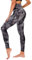 TNNZEET High Waist Leggings Damen Elastische Leggins Weiche Sporthose für Sport Gym,Bedruckter Tie-Dye,L-XL