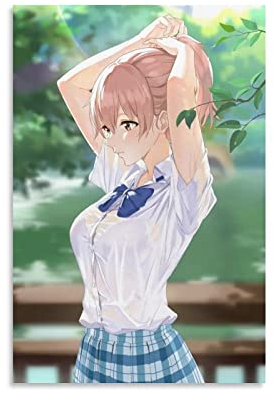 Japan Anime Girl Nishimiya Shouko Koe No Katachi A Silent Voice Poster 9 Home Decor Poster Wall Art Hanging Picture Print Bedroom Decorative Painting Posters Room Aesthetic 12x18inch(30x45cm)