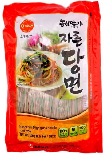 Vmart O'taste Nongshim Miga Korean Instant Glass Noodles (Cut Type) 400g, 1