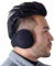 SJTJSPX Cache-Oreilles Hiver en Peluche Protecteurs d'oreilles pour Hommes et Femmes Chaud Couvre-Oreilles Anti Froid Cache Oreilles Pliables Oreille Manchons Ski Moto Sport Bandeau Auriculaire