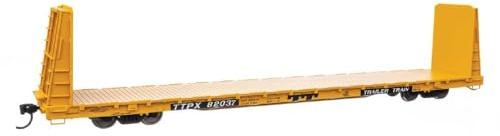 Voie H0 - Wagon de marchandises 68' Bulkhead Flatcar TTPX