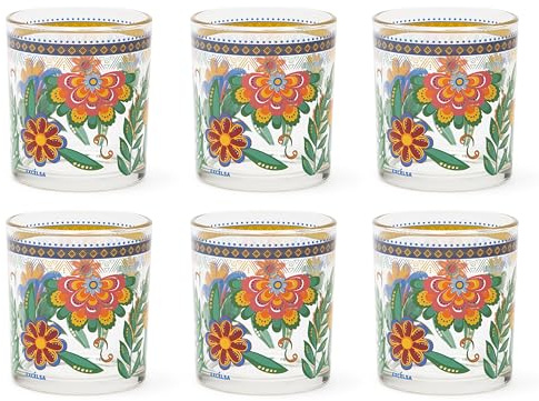 Excelsa Gipsy Soul Set mit 6 Gläsern, Glas, Fassungsvermögen 250 ml.