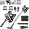 3 IN 1 Cordless Vacuum Cleaner Hoover Upright Lightweight Handheld Bagless Vac with 22000Pa Suction, 2.0Ah Battery Max 35Mins Runtime for Home Pet Hair Carpet Hard Floor