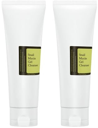 IZBEAUVO Snail Mucin Facial Cleanser 2pcs,Hydrating Cleanser for Gently Cleaning Pores,Face Wash Women,Facial Wash for Deep Cleansing and Skin Moisturizing,Removes Dirt (2)