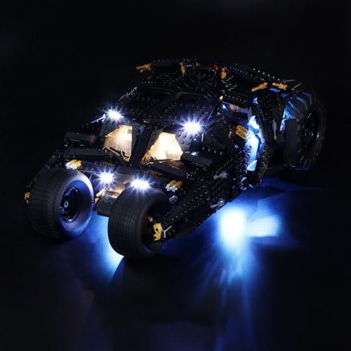 MENZAVA LED Light Kit Compatible with LEGO 76240 Batmobile Tumbler batman Building Blocks Model - Model Set NOT Included