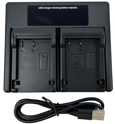 Chargeur de batterie USB double pour batterie D-Li109, appareil photo D-BC109, K-R KR, K-30 K30, K-50 K50, K-70 K70, K-500 K500, K-S1 KS1, K-S2 KS2, KP, KF DSLR