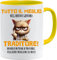 Jungle Mug Tazza d'addio per collega | Tazza divertente traditore | Regalo addio per collega | Tazza lavoro | Regalo pensione uomo | Tazza simpatica per ufficio | Regalo per colleghi (Oro)