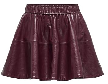 ONLY Onljacky Hw Faux Leathe Skater Skirt PNT