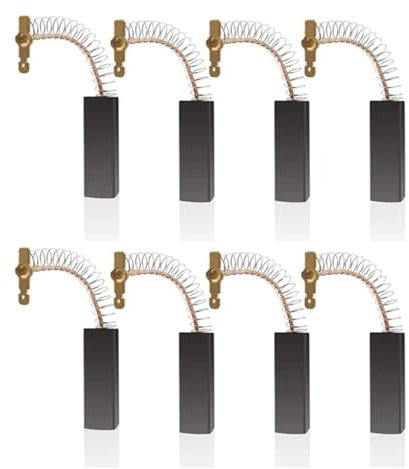 Ehvsgdj 8Pcs Of Washing Machine Carbon Brush 54740 Parts, Compatible For Bosch, Washing Machine Motor Carbon Brush