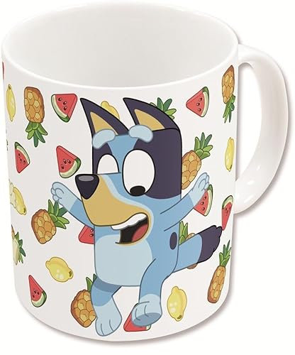 Taza de cerámica de sublimación de 325 ml en caja de Bluey