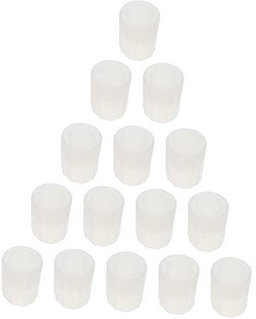 CLISPEED 1Set Silicone Shot Glass Molds for Ice Cubes Creative Vodka Freeze Cup Molds Reusable Ice Tray for Cocktails and Drinks Silicone Ice Molds