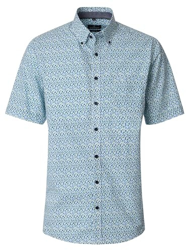 CASAMODA Freizeithemd Kurzarm Print Casual Fit