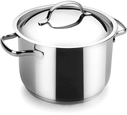 LACOR - 32120 - Olla con Tapa Basic 20 cm INOX