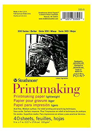 Strathmore 300 Printmaking Pad 5X7