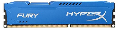 Kingston 8 GB DDR3-1600 - PC3-12800 - CL10 - HyperX FURY Blue Series - Módulo de memoria para PC