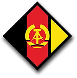 Aufkleber/Sticker NVA Wappen Nationale Volksarmee Mauer DDR Wappen 7x7cm A816