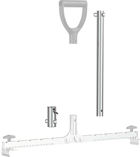 LANGFIT® Zubehör - Verlängerungs-Set 40cm für Plattenheber mit normalem Griff - Schonend für Rücken und Hüfte! Tragkraft bis 60kg - Made in Germany - MS-PH-VS400