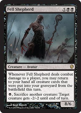Magic: the Gathering - Pastor caído (78/356) - Commander 2013 por Magic: the Gathering