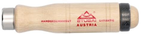 Stubai 353501 Holzheft für Stemmeisen 3530, Weißbuche, 4-10 mm | STUBAI Markenqualität | langlebig & präzise | Profiqualität