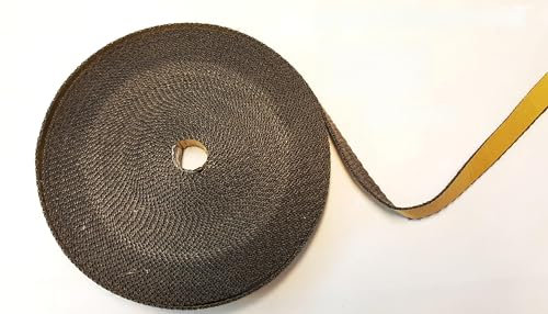 Premium Dichtband selbstklebend schwarz 10 mm x 2 mm oder 20mm x 2mm oder 20 mm x 4 mm ideal für Scheibendichtungen von Kaminöfen und Smokern bis 550°