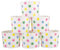 Webake Muffin Papierförmchen Cupcake Formen Papier 50 Stück Muffinförmchen in Bunten Tupfen für Muffin Cupcake