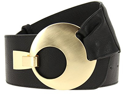 FASHIONGEN - Damen Taillen Breiter Gürtel VANESSA - Schwarz (Golden), Small bis Large/Hose 35 bis 45