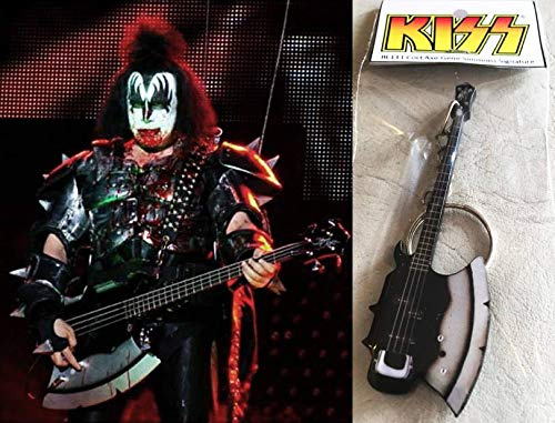 Keychain Guitar Bass Cort Axe Gene Simmons Signature Kiss