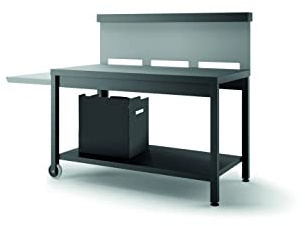 Forge Adour Chariot pour Plancha Noir/Gris Clair - TRCANG1