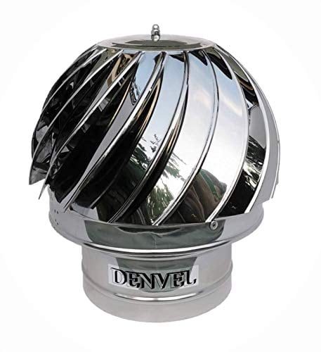 Chimney Spinner Cowl Stainless Steel, Rotating Cap, Top, Hat, 4''/100mm-12''/300mm (12’’ / 300 mm)