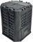 Composteur de jardin 360L BRIXO KOMPOBOX Végétaux pelouse Humus Déchets cuisine 69 x 69 x H84 cm