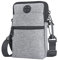 Flintronic Sac à Bandoulière Unisexe, Sacoche/Sac Banane pour Téléphone Portable, Portable Ceinture Pochette Homme pour Petit Saccoche pour Passeport Voyage avec Poche de Blocage RFID