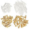 Lot de 200/400 cosses électriques 4.0 pour moto, vélo, voiture, bateau