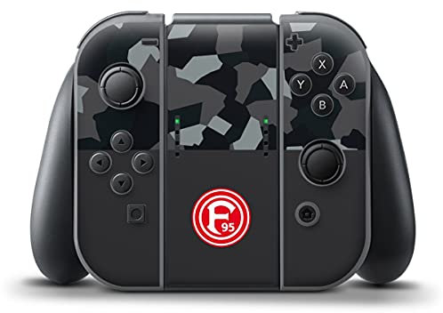 DeinDesign Skin kompatibel mit Nintendo Switch Controller Folie Sticker Camouflage F95 Fortuna Düsseldorf