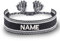 SOS Armband mit Stick, Gewebtes Armband mit Namen, Freundschaftsarmband, Webarmband, bestickes Armband, Personalisertes Armband, Armband mit Gravur, Partnerarmbänder (1 Armband)