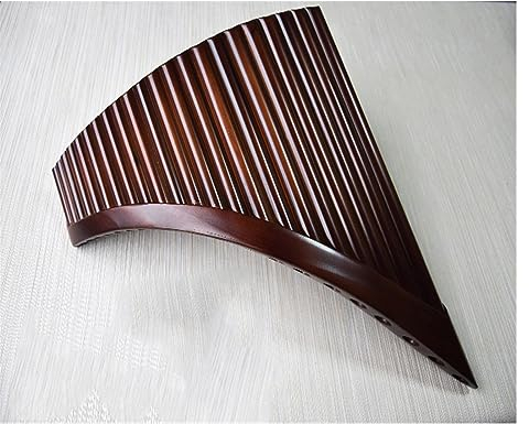 BABYCE Panflöte Erwachsene Boutique Panpipes 22-Rohr-Bambus-Panflöte In G Und C, Musikinstrument, Geeignet Für Anfänger, Studenten Und Erwachsene (Color : Right Hand in G Key)