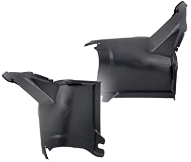 Autoteile Gocht Set Kotflügel Verkleidung Radhausschale Vorderteil + Set Satz Polypropylen Pp PPE Vorne Links und Rechts Kompatibel mit VW Golf 5 Plus V 2003-2009