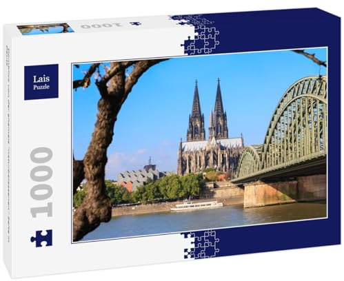 Lais Puzzle Domblick von der ehemals naturbelassenen Seite in Deutz 1000 Teile