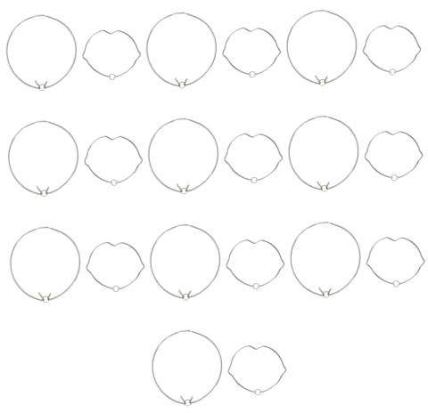 BESTonZON Lampenfassungsclips Halogenlampenfassungen Lampenfederclip LED-Lampenfassungen Birnenhalter Ring Schnalle Herr16