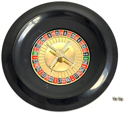10 Zoll Kunststoff Russisches Roulette Macau Roulette 37 Nummer Single 0 Plattenspieler-Gaming-Requisiten Perfekt für den Familienspielabend