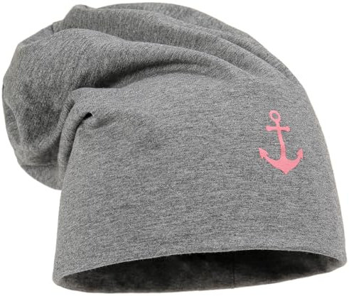 Leoberg Unisex Beanie Mütze Damen Herren - Leichte Kopfbedeckung in Grau-158067