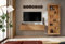 TV-Möbelset Como, Eiche - Honigtrüffel, ohne LED, für Wohnzimmer, Schlafzimmer