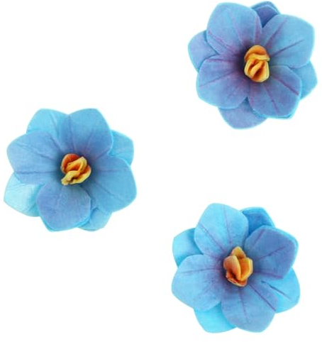 Bella Decor Essbare Blumen Heidelbeer Hortensien 18 Stück Tortendeko Blüten Für Torte Aus Oblate Deko Für Kuchen Muffins Dessert