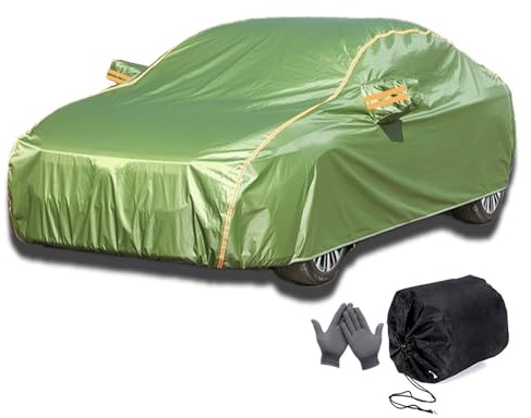Autoabdeckung für Jeep Avenger, Allwetter-Universal-Autoplane, mit Reißverschluss + winddichtem Seil + Zahlenschloss + Handtuch + Aufbewahrungstasche