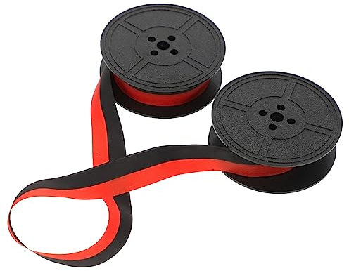 BCOATH Typewriter Ribbon Für Klassische Schreibmaschinen Hochwertiges Verschleißfestes Farbband Mit Und Schwarzem Tintenmix Für Zuhause Büro Und Schule Installieren Doppelspulige