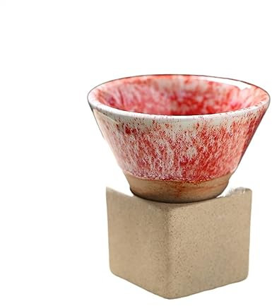 DOLPTBEZM Coffee s 100ml Kreative Retro Keramik Kaffeetasse Teetasse Keramik Porzellantasse Teetasse für Büro und Zuhause