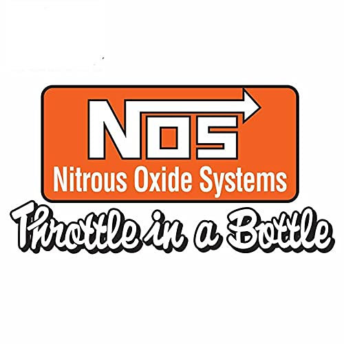 13 cm x 4,4 cm für NOS Flasche Nitrous Auto Aufkleber LKW Aufkleber Stoßstange Fenster DIY