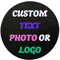 BeBuz Custom Printed Patches 19cm Iron On or Sew On Badges with Your Logo/Image Round Patch for Jackets, Bags, Uniforms School, Company, Birthday Gift