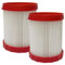 2Pcs VF320H HEPA Vacuum Filter Replacement,Compatible For BOSCH,18V 2.6-Gallon Wet/Dry Vacuum Cleaner GAS18V-3/GAS18V-10L