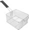 LAPYAPPE Panier de Friture Acier Inoxydable Ergonomique pour Frites de Poulet Snacks Accessoire de Cuisine Multifonction pour Friteuse Cuisine